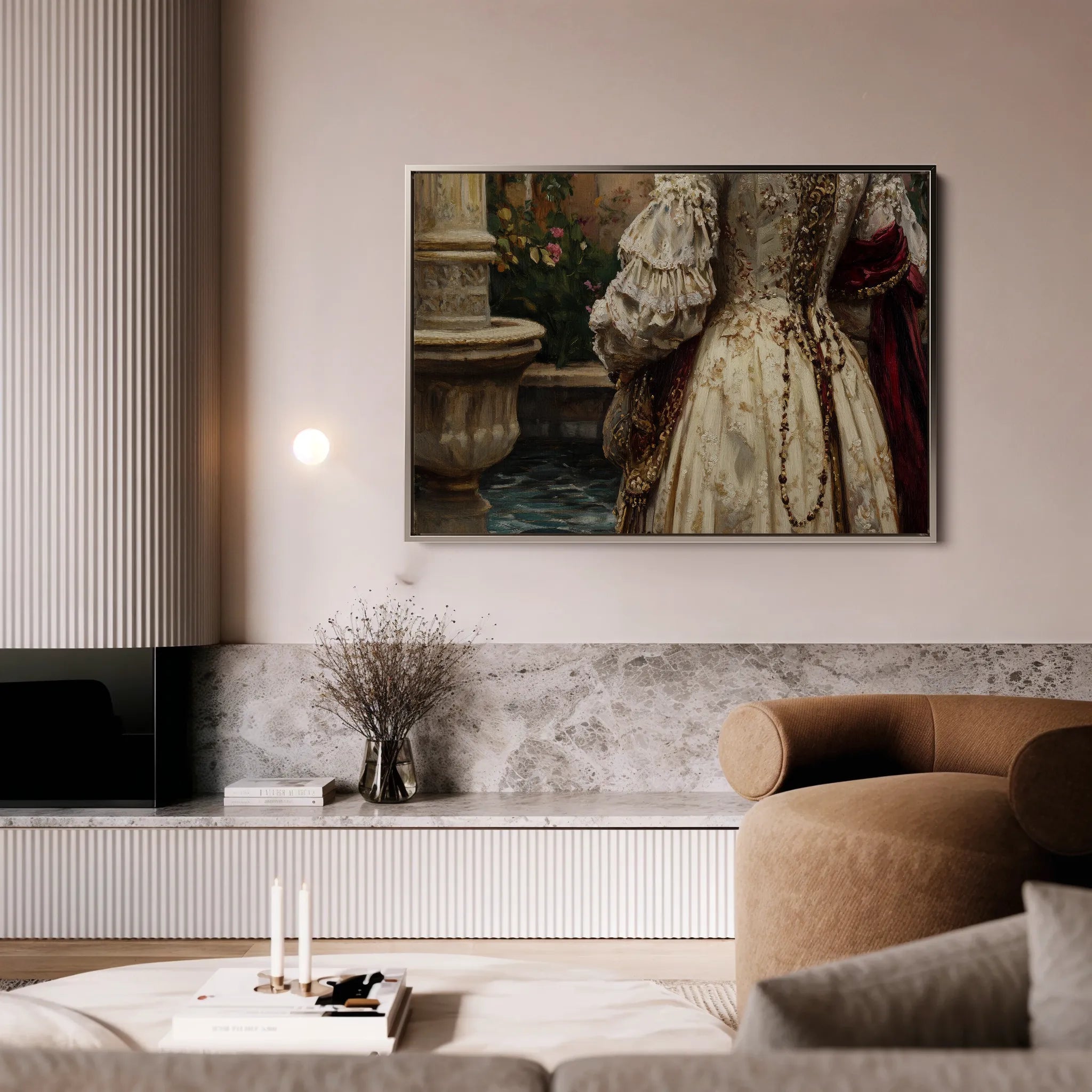 Classic 021 Canvas Art 18" x 24" / 45 x 60 cm / Black