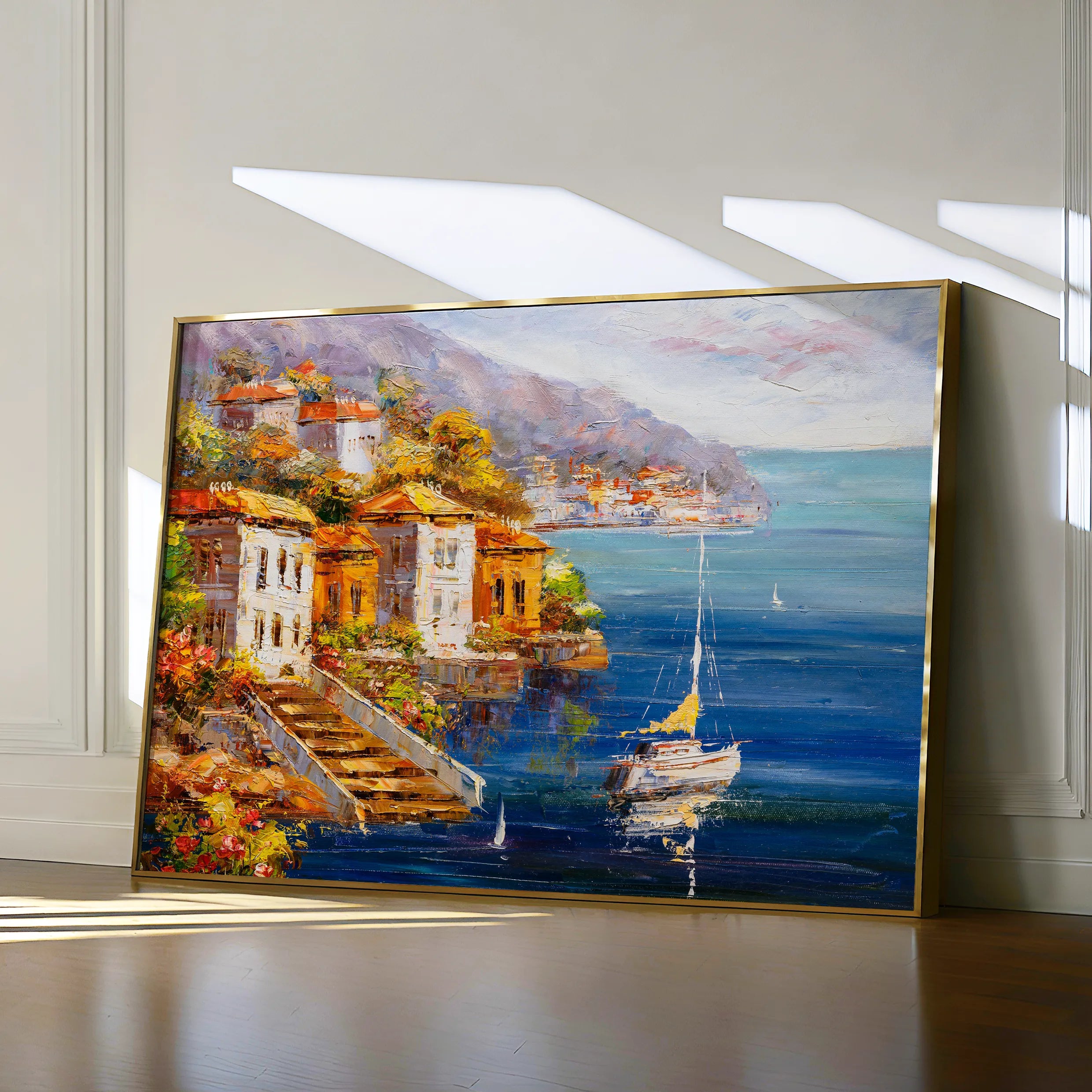 Landscape 021 Canvas Art 18" x 24" / 45 x 60 cm / Black