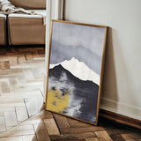 Abstract 022 Canvas Art 18" x 24" / 45 x 60 cm / Black