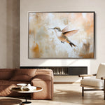 Animals 022 Canvas Art 18" x 24" / 45 x 60 cm / Black