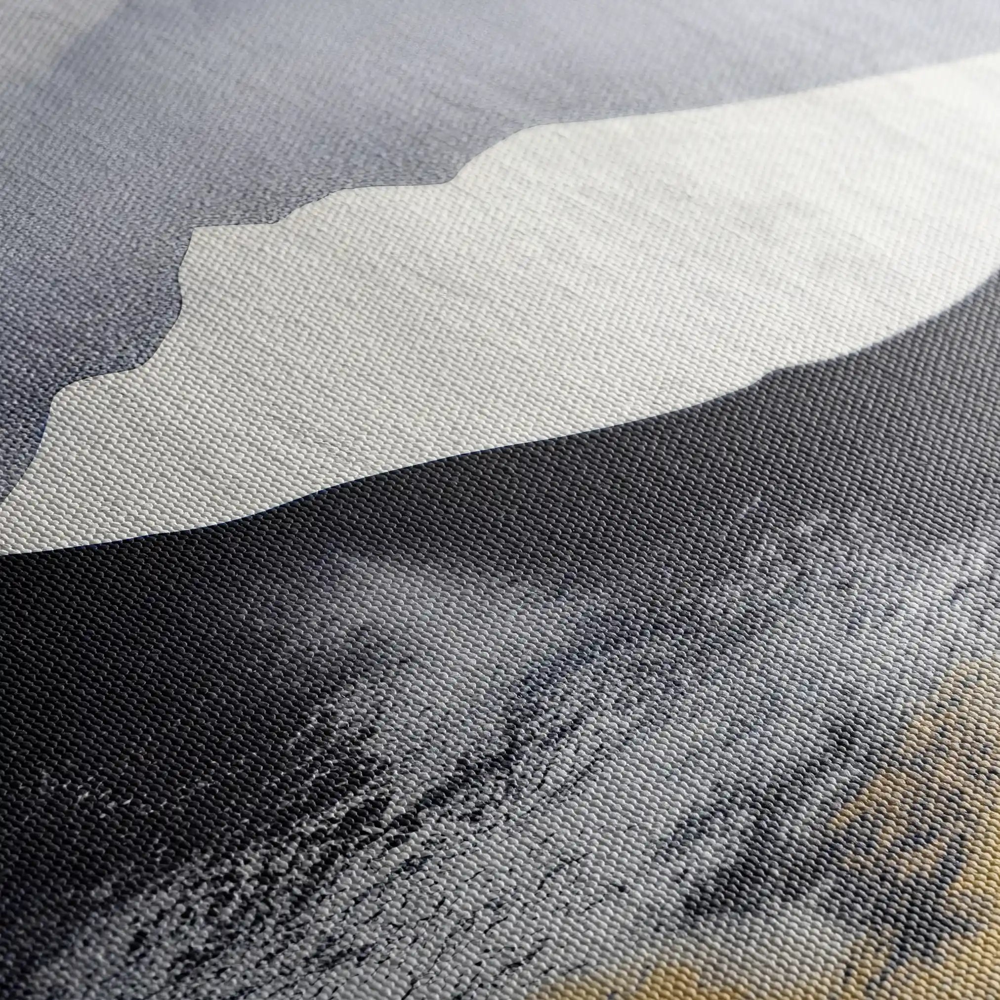 Abstract 022 Canvas Art 60 x 40 cm / Black