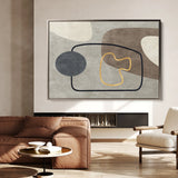 Boho 022 Canvas Art 18" x 24" / 45 x 60 cm / Black