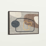Boho 022 Canvas Art 18" x 24" / 45 x 60 cm / Black