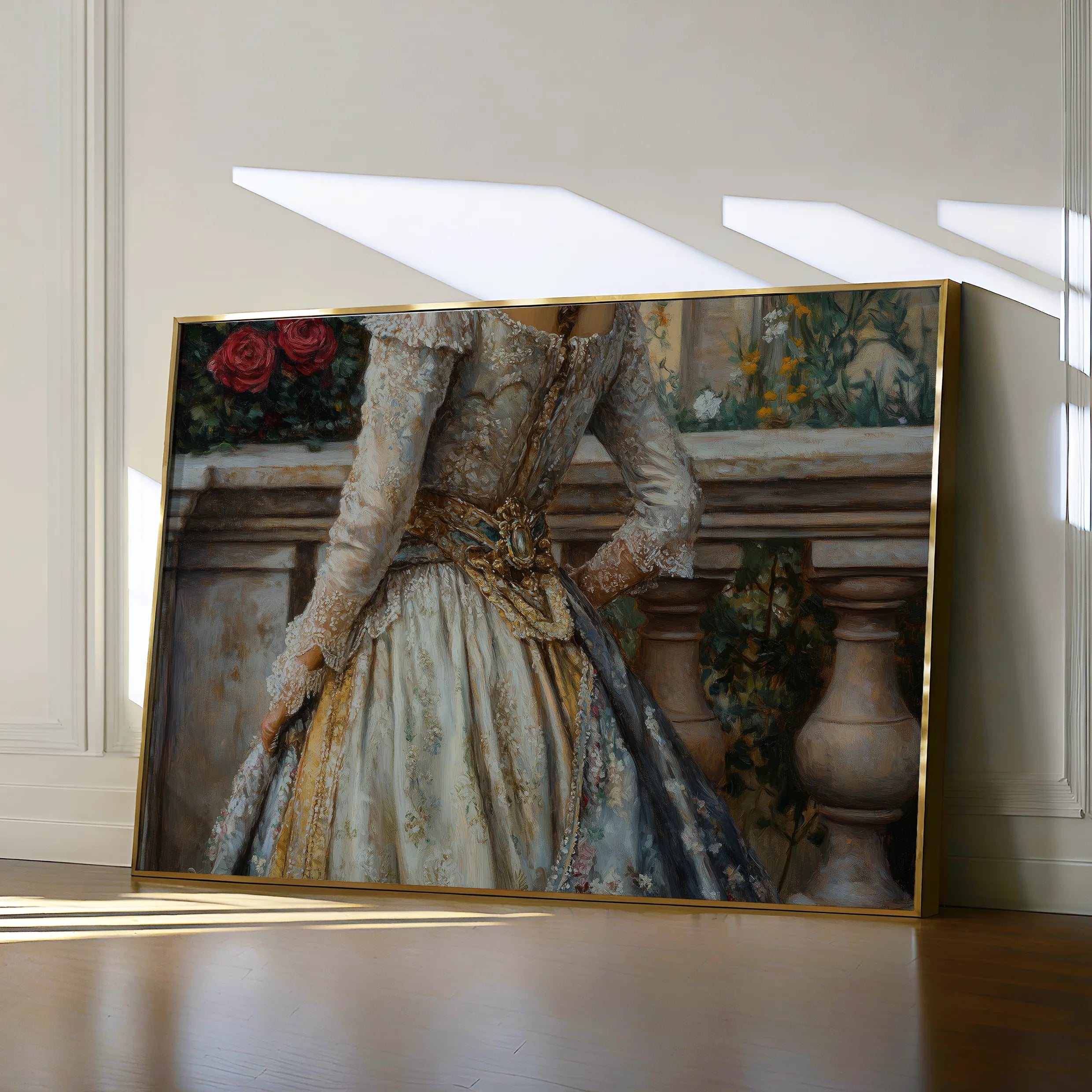 Classic 022 Canvas Art 18" x 24" / 45 x 60 cm / Black