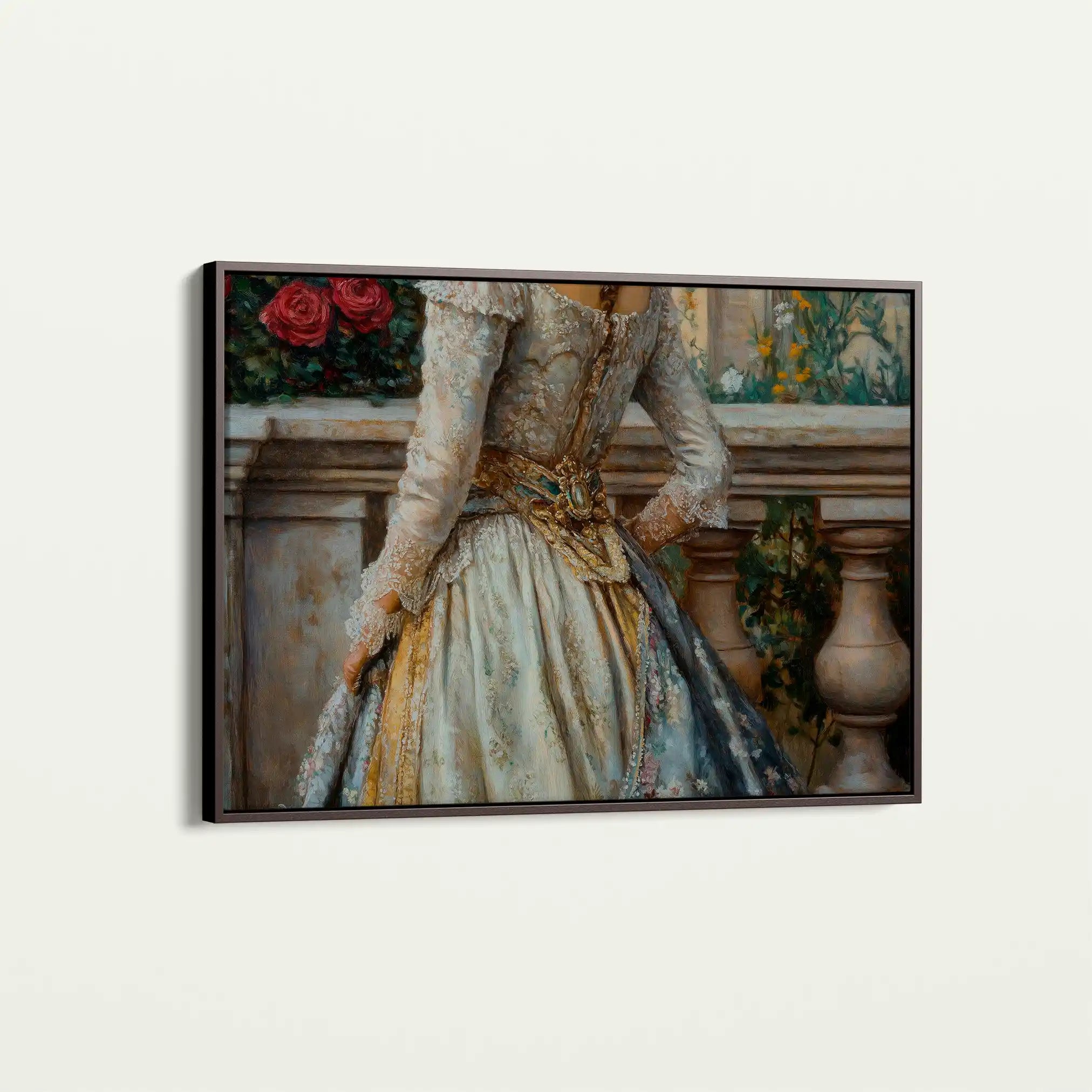 Classic 022 Canvas Art 18" x 24" / 45 x 60 cm / Black