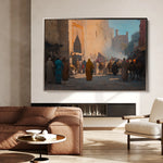 Orientalist 022 Canvas Art 18" x 24" / 45 x 60 cm / Black