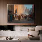 Orientalist 022 Canvas Art 18" x 24" / 45 x 60 cm / Black