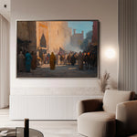 Orientalist 022 Canvas Art 18" x 24" / 45 x 60 cm / Black