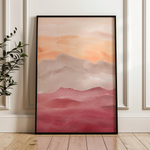 Abstract 023 Canvas Art 18" x 24" / 45 x 60 cm / Black