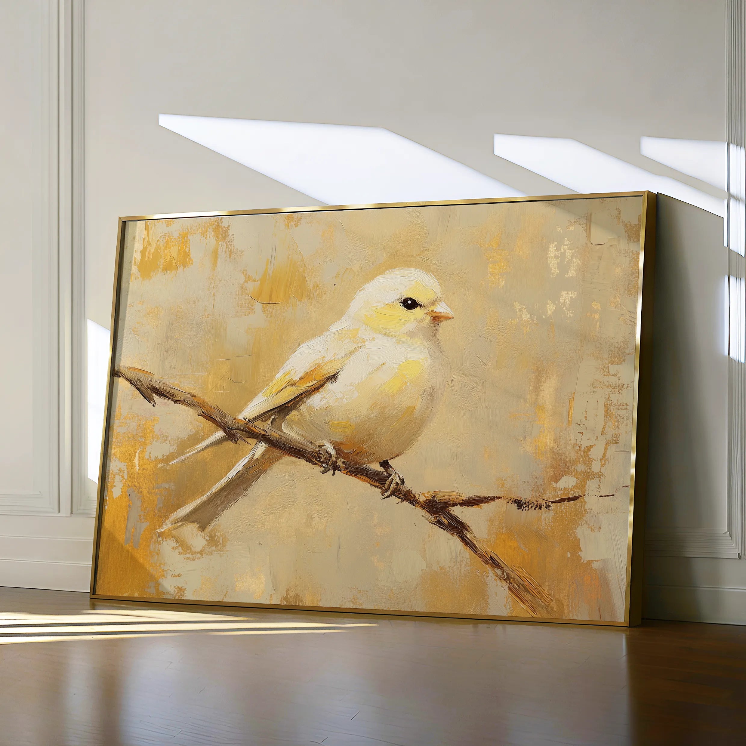 Animals 023 Canvas Art 18" x 24" / 45 x 60 cm / Black