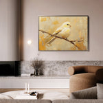 Animals 023 Canvas Art 18" x 24" / 45 x 60 cm / Black