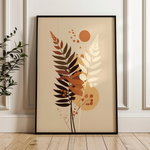 Boho 023 Canvas Art 18" x 24" / 45 x 60 cm / Black