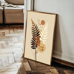 Boho 023 Canvas Art 18" x 24" / 45 x 60 cm / Black