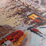 Landscape 023 Canvas Art 18" x 24" / 45 x 60 cm / Black