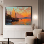 Orientalist 023 Canvas Art 18" x 24" / 45 x 60 cm / Black