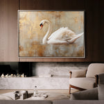 Animals 024 Canvas Art 18" x 24" / 45 x 60 cm / Black