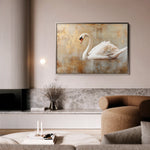 Animals 024 Canvas Art 18" x 24" / 45 x 60 cm / Black