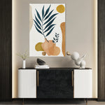Boho 024 Canvas Art 18" x 24" / 45 x 60 cm / Black