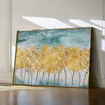 Abstract 025 Canvas Art 18" x 24" / 45 x 60 cm / Black