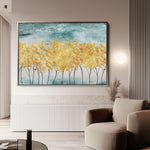 Abstract 025 Canvas Art 18" x 24" / 45 x 60 cm / Black