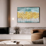 Abstract 025 Canvas Art 18" x 24" / 45 x 60 cm / Black