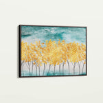 Abstract 025 Canvas Art 18" x 24" / 45 x 60 cm / Black