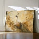 Animals 025 Canvas Art 18" x 24" / 45 x 60 cm / Black