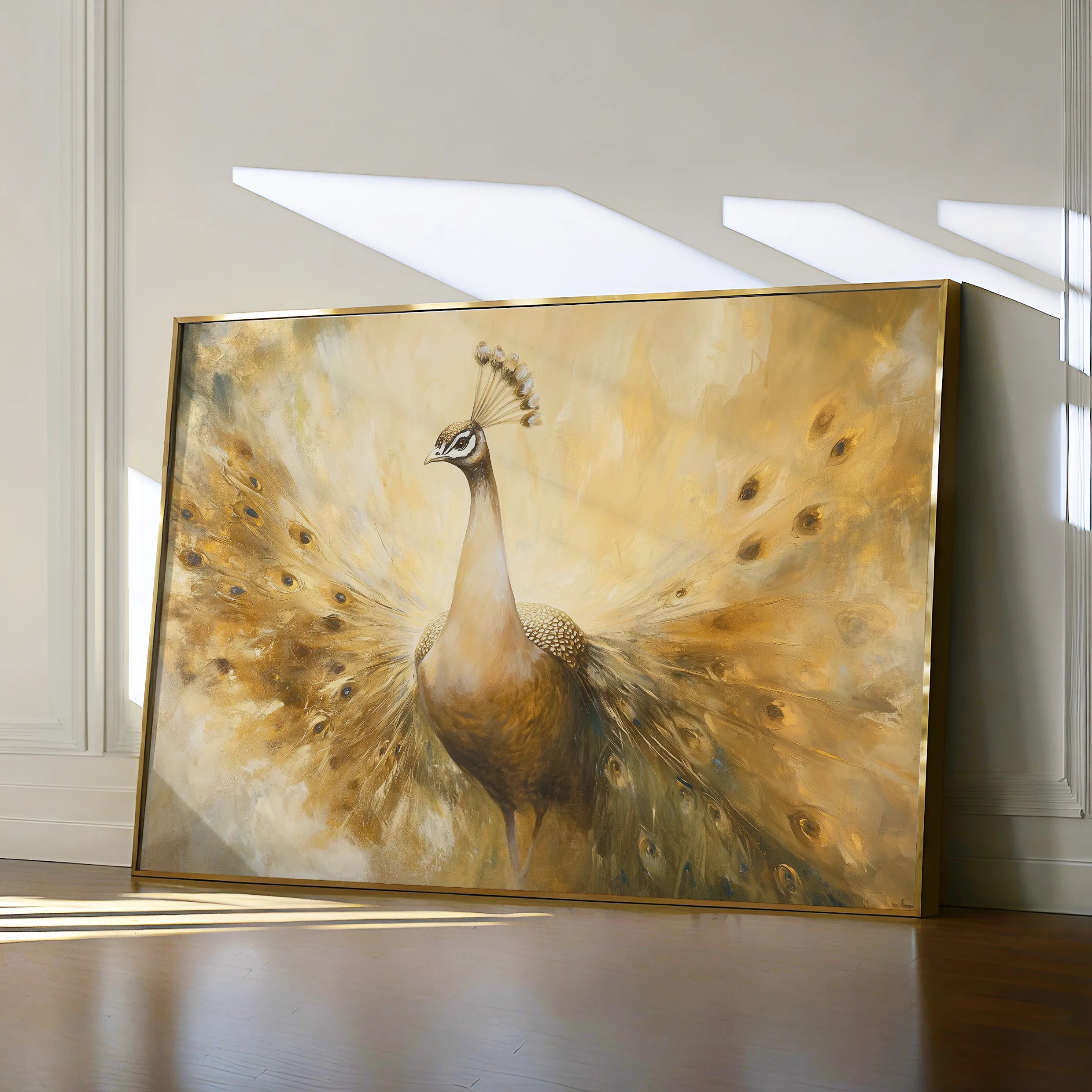 Animals 025 Canvas Art 18" x 24" / 45 x 60 cm / Black