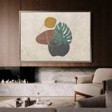 Boho 025 Canvas Art 18" x 24" / 45 x 60 cm / Black