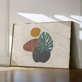 Boho 025 Canvas Art 18" x 24" / 45 x 60 cm / Black