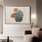 Boho 025 Canvas Art 18" x 24" / 45 x 60 cm / Black
