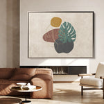 Boho 025 Canvas Art 18" x 24" / 45 x 60 cm / Black