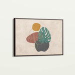 Boho 025 Canvas Art 18" x 24" / 45 x 60 cm / Black
