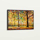 Landscape 025 Canvas Art 18" x 24" / 45 x 60 cm / Black