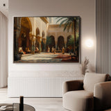 Orientalist 025 Canvas Art 18" x 24" / 45 x 60 cm / Black