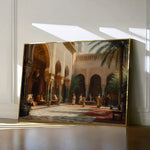 Orientalist 025 Canvas Art 18" x 24" / 45 x 60 cm / Black