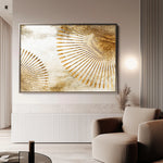 Abstract 026 Canvas Art 18" x 24" / 45 x 60 cm / Black