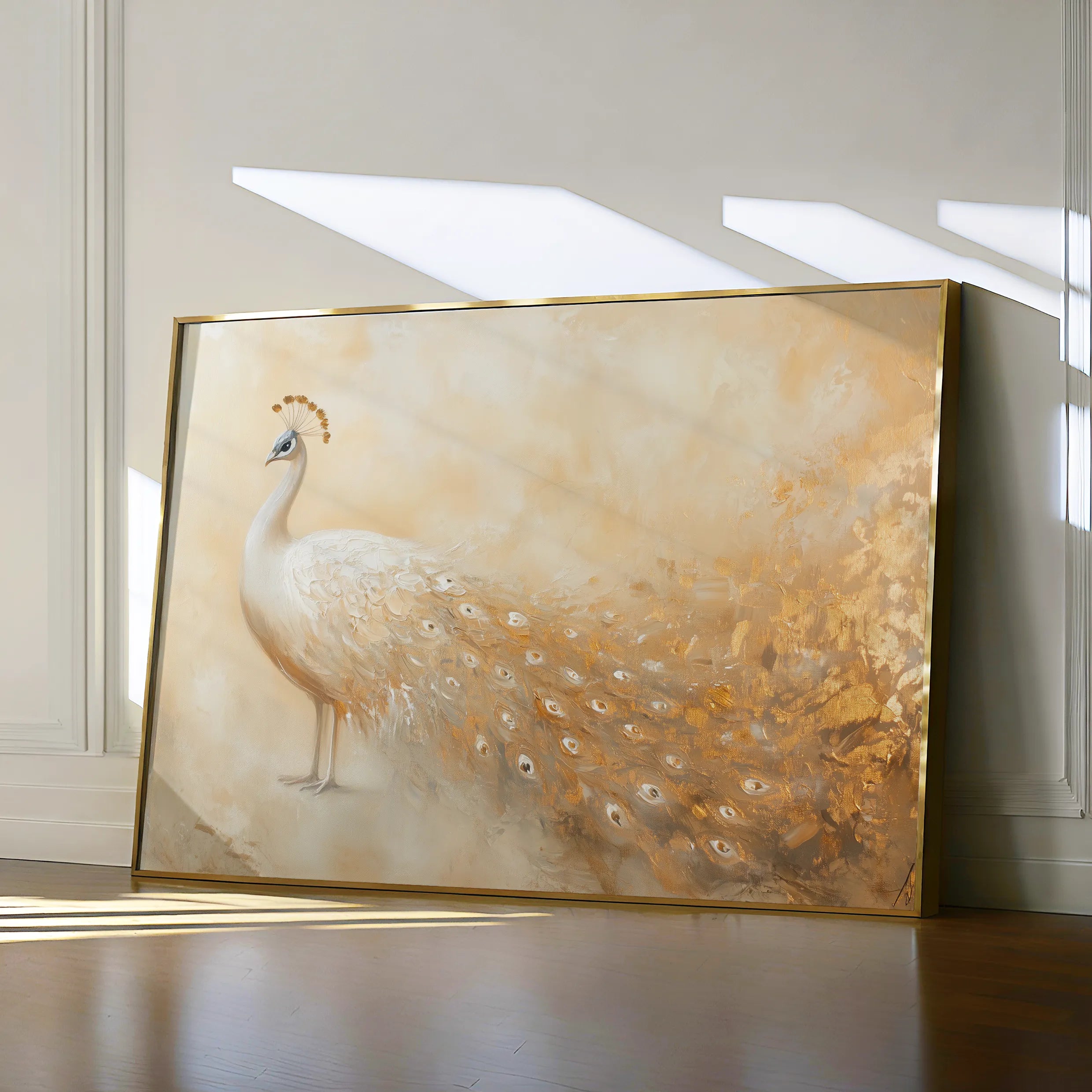 Animals 026 Canvas Art 18" x 24" / 45 x 60 cm / Black