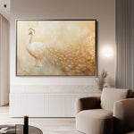 Animals 026 Canvas Art 18" x 24" / 45 x 60 cm / Black