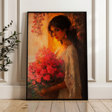 Classic 026 Canvas Art 18" x 24" / 45 x 60 cm / Black