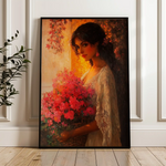 Classic 026 Canvas Art 60 x 40 cm / Black