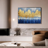 Floral 026 Canvas Art 18" x 24" / 45 x 60 cm / Black