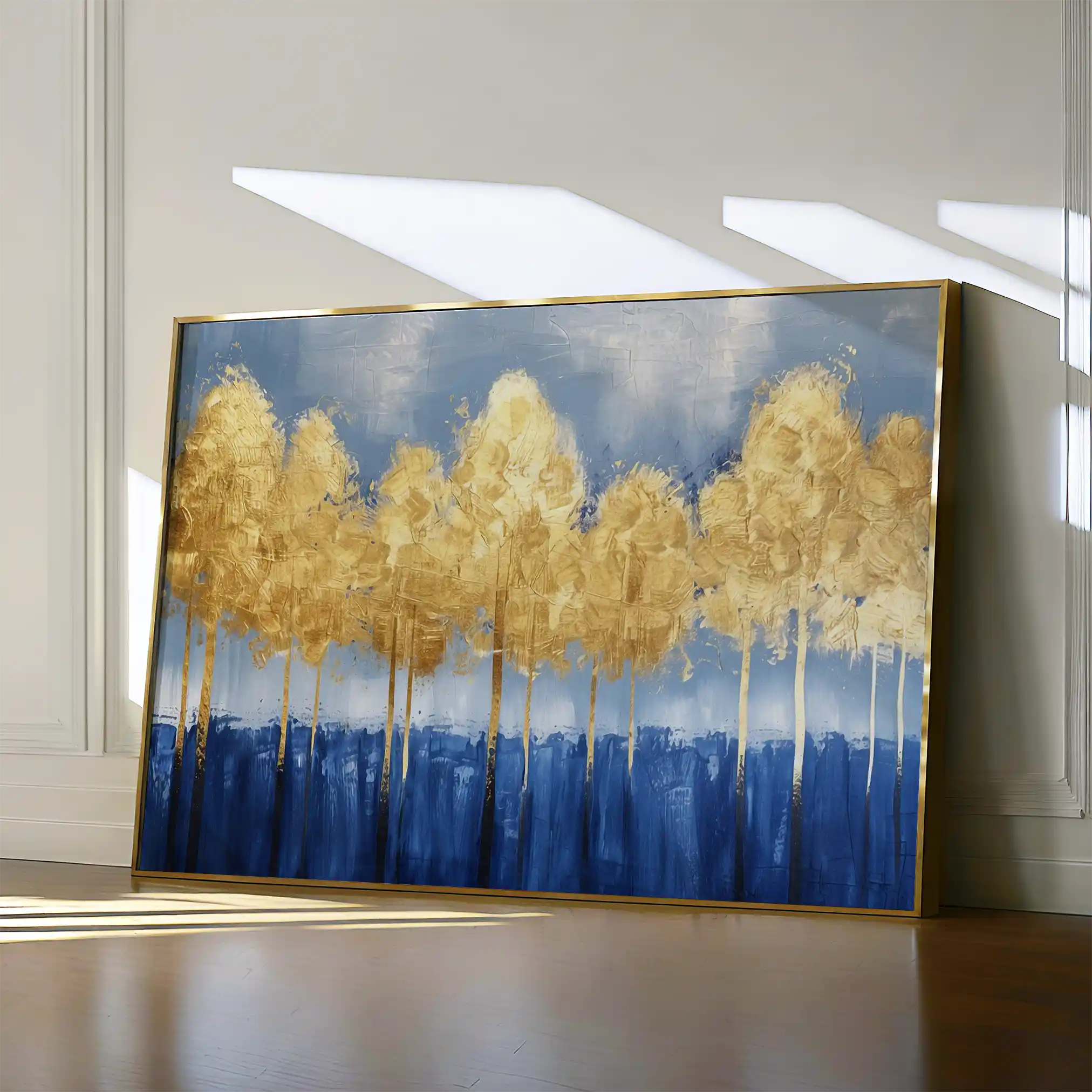 Floral 026 Canvas Art 60 x 40 cm / Black
