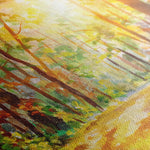 Landscape 026 Canvas Art 18" x 24" / 45 x 60 cm / Black