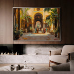 Orientalist 026 Canvas Art 18" x 24" / 45 x 60 cm / Black