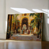 Orientalist 026 Canvas Art 18" x 24" / 45 x 60 cm / Black