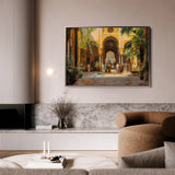 Orientalist 026 Canvas Art 18" x 24" / 45 x 60 cm / Black
