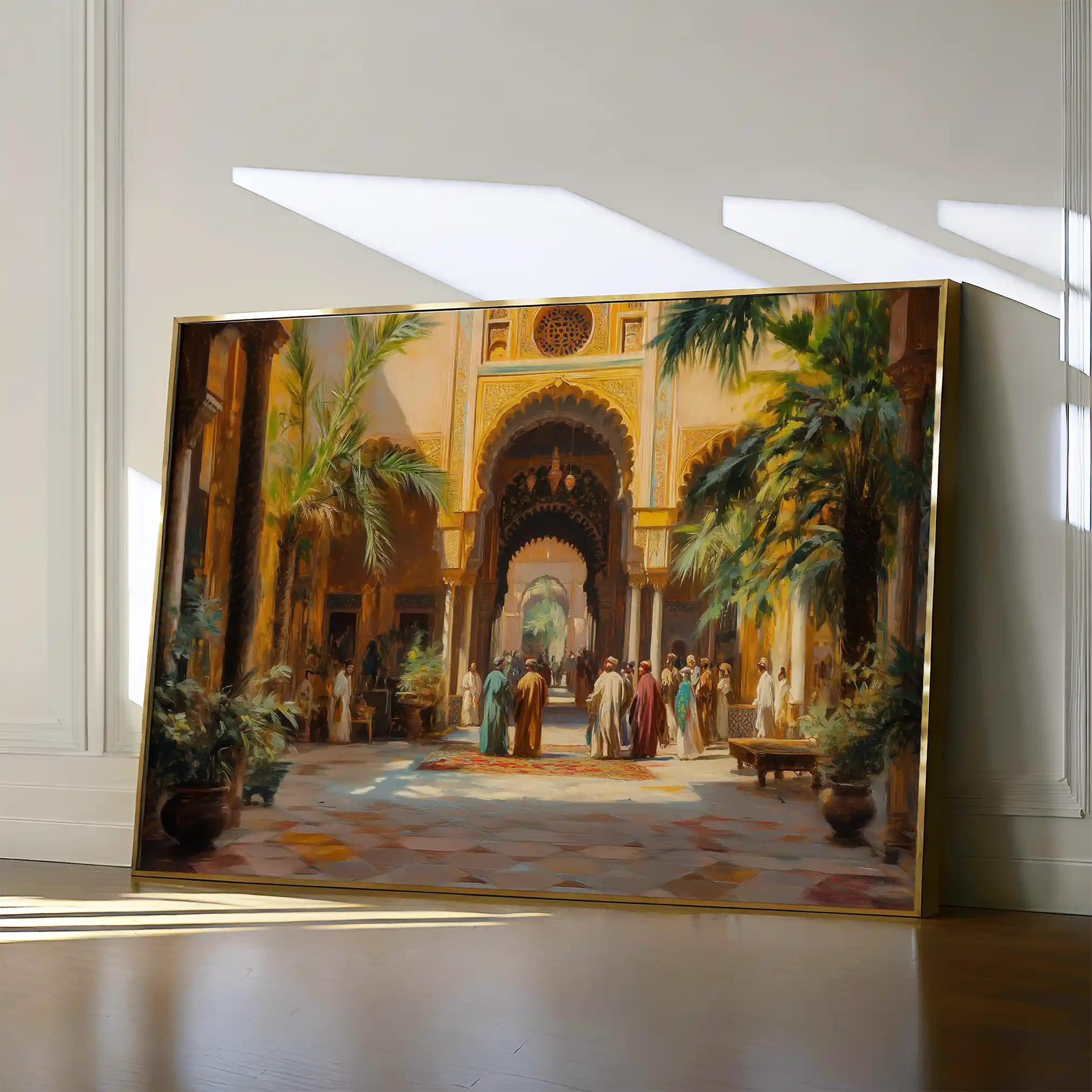 Orientalist 026 Canvas Art 60 x 40 cm / Black