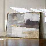 Abstract 027 Canvas Art 18" x 24" / 45 x 60 cm / Black