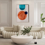 Boho 027 Canvas Art 18" x 24" / 45 x 60 cm / Black